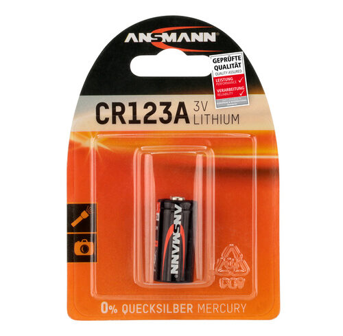 Ansmann Foto-Lithium-Batterie CR123A
