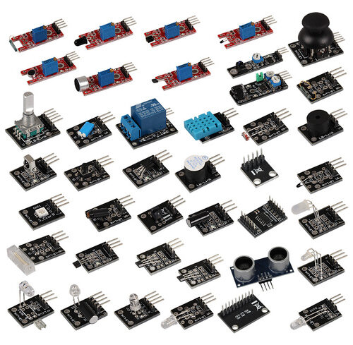 Joy-IT Sensor-Set X40 für Raspberry Pi, Arduino oder BBC micro:bit