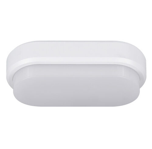 Müller Licht 9-W-Oval-LED-Decken-/Wandleuchte mit HF-Bewegungssensor, neutralweiß