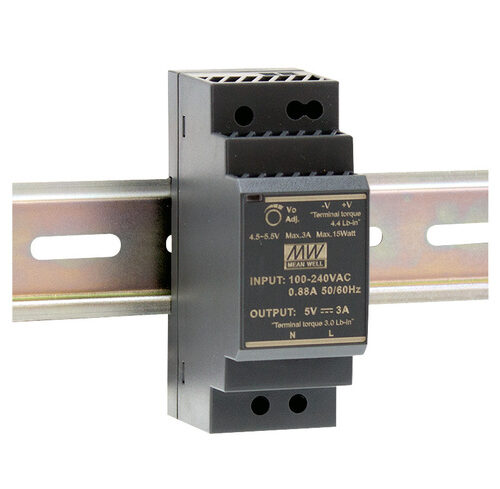 Mean Well Hutschienennetzteil 96 HDR-30-24 24 V, 1,5 A, 36 W, für Smart Home und Haussteuerung