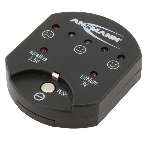 Ansmann Knopfzellentester
