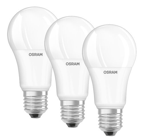 OSRAM 3er-Set 13-W-Filament-LED-Lampe E27, neutralweiß, matt