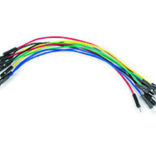 Velleman Steckbrücken-Set, Stecker auf Stecker, 15 cm, 10-teilig