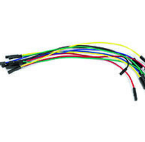 Velleman Steckbrücken-Set, Buchse auf Buchse, 15 cm, 10-teilig