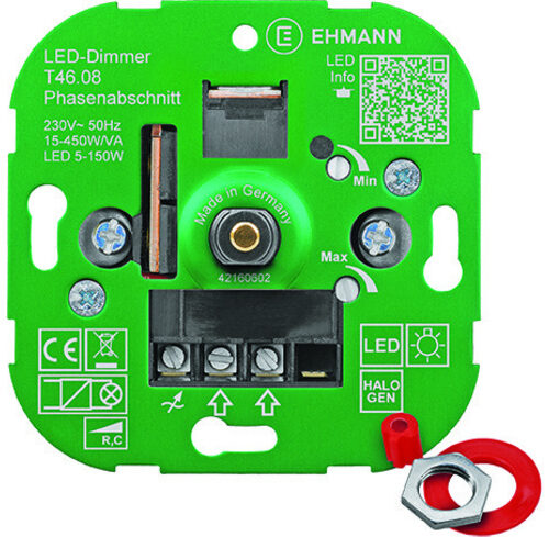 Ehmann T46.08 UP-LED-Dimmer, Phasenabschnitt