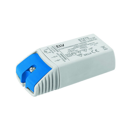 ELV 0,1 -70-W-LED-Netzteil, 12 V AC, dimmbar