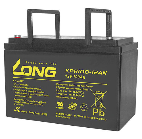 Kung Long Blei-AGM-Akku KPH100-12AN, 12 V, 100 Ah