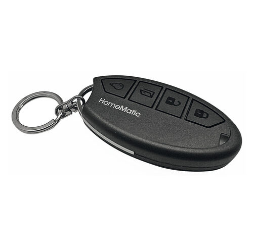 Homematic Funk-Handsender, 4 Tasten, KeyMatic HM-RC-Key4-3 für Smart Home / Hausautomation