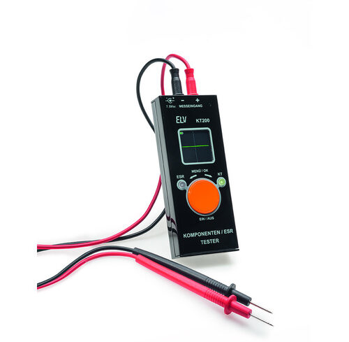 ELV Bausatz Komponententester/ESR-Meter mit OLED-Display KT200