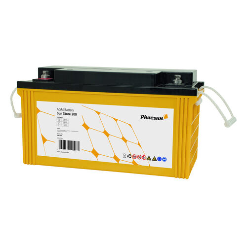 Phaesun Blei-AGM-Akku Sun Store 200, 12 V, 250 Ah