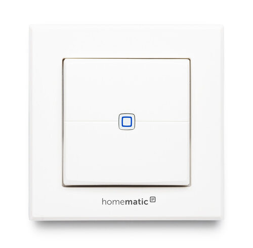 Homematic IP Smart Home Wandtaster – 2-fach, HmIP-WRC2