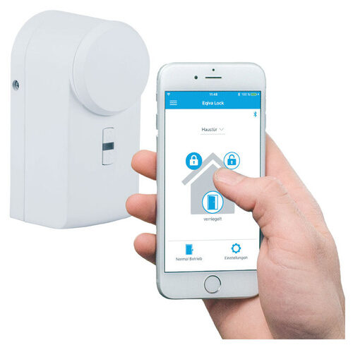 Eqiva BLUETOOTH® Smart Türschlossantrieb mit App-Steuerung