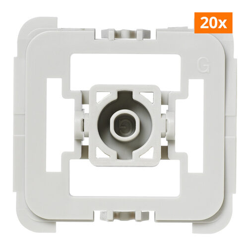 Homematic IP Smart Home Adapter Gira 55 alte Generation, 20er Pack
