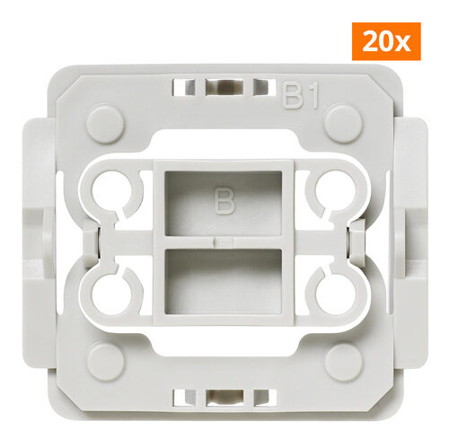 Homematic IP Smart Home Adapter Berker B1, 20er Pack