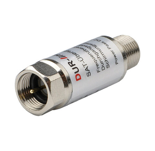 DUR-line Überspannungs-/Blitzschutz DLBS 3001, 0,3 dB Durchgangsdämpfung, passend zu Erdungsblöcken