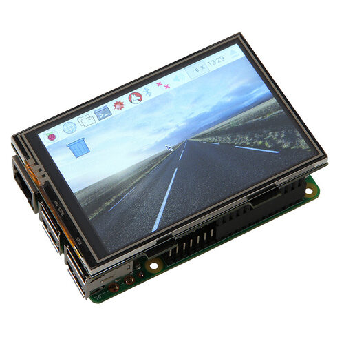 Joy-IT 8,89 cm (3,5") Touch-Display für Raspberry Pi