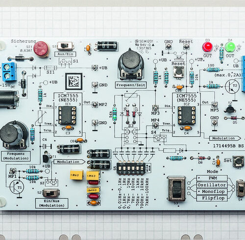 ELV Bausatz NE555-Experimentierboard NE555-EXB