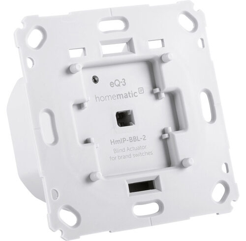 Homematic IP Smart Home Jalousieaktor für Markenschalter, HmIP-BBL-2