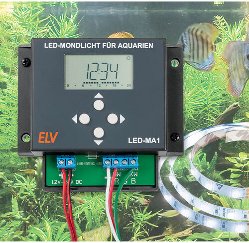 ELV Bausatz LED-Mondlicht für Aquarien LED-MA1