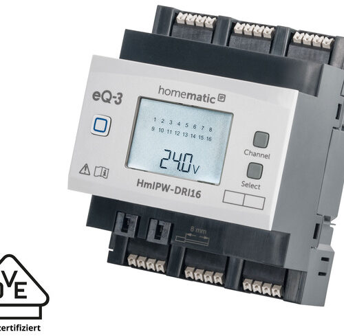 Homematic IP Wired Smart Home Eingangsmodul – 16-fach, HmIPW-DRI16