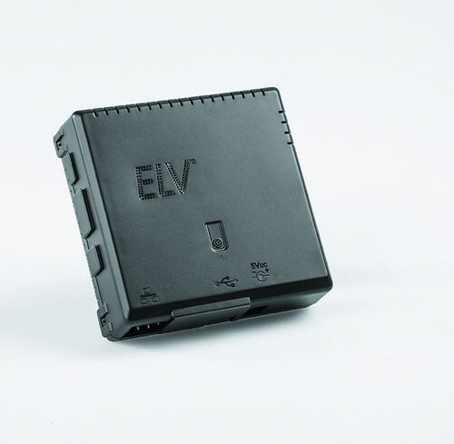 ELV Bausatz Gehäuse RP-Case für Raspberry Pi und RPI-RF-MOD Funk-Modulplatine, schwarz