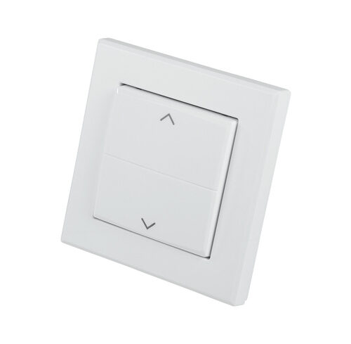 Homematic IP Smart Home Tasterwippe für Markenschalter – mit Pfeilen, HmIP-BRA