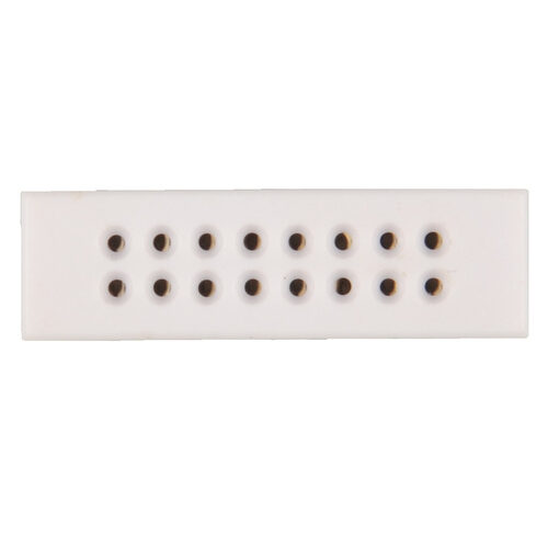 ELV Mini-Steckplatine/Breadboard mit Lötanschluss, 2 x 8 Kontakte (Buchsen)