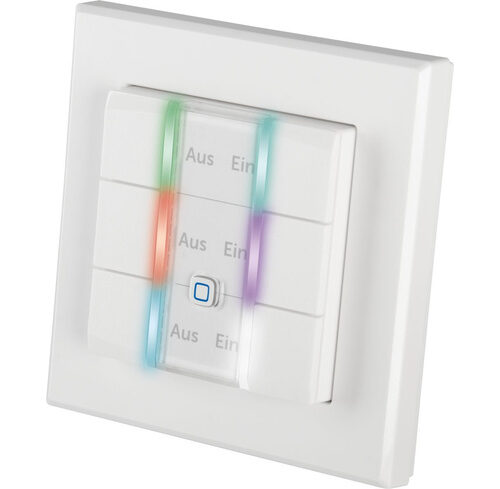 Homematic IP Wired Smart Home Wandtaster – 6-fach, HmIPW-WRC6