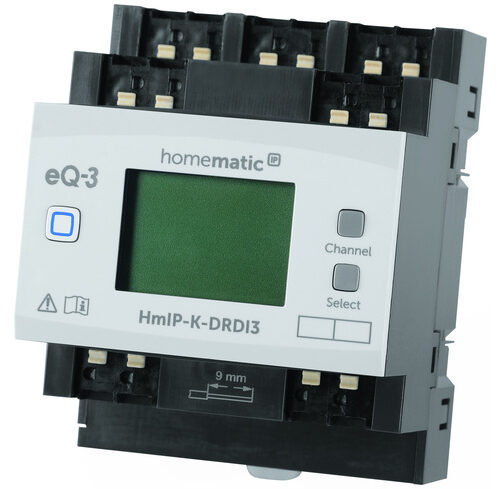 ELV Bausatz Homematic IP 3-fach-Funk-Dimmaktor für Hutschienenmontage HmIP-K-DRDI3