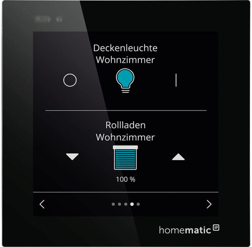 Homematic IP Wired Smart Home Glasdisplay, HmIPW-WGD