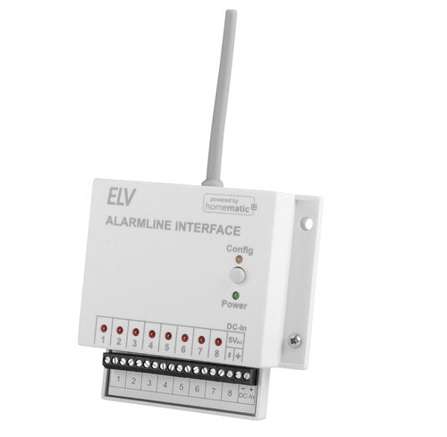 ELV Smart Home Bausatz Alarmlinieninterface ELV-SH-AI8 powered by Homematic IP