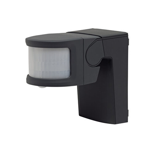 Homematic IP Smart Home Bewegungsmelder mit Schaltaktor – außen, anthrazit, HmIP-SMO230-A