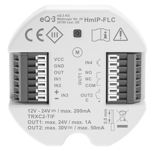 Homematic IP Smart Home Universal Motorschloss Controller, HmIP-FLC