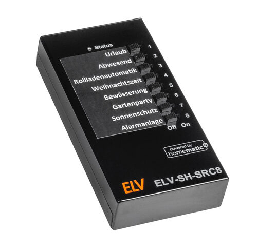 ELV Bausatz Schalter-Fernbedienung, ELV-SH-SRC8
