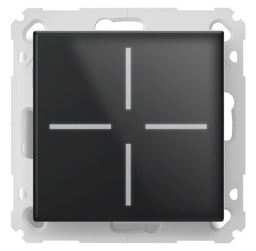 Homematic IP Smart Home Glastaster, schwarz, HmIP-WGS-A