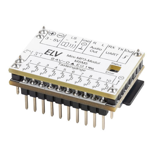 ELV Bausatz Mini MP3-Sound-Modul, MSM5