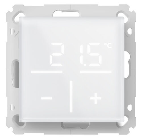 Homematic IP Smart Home Glas-Wandthermostat, weiß, HmIP-WGT