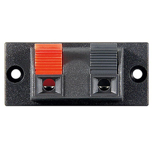 Lautsprecher-Klemmanschluss, 2-polig,  Abmessungen: 54 x 24 mm