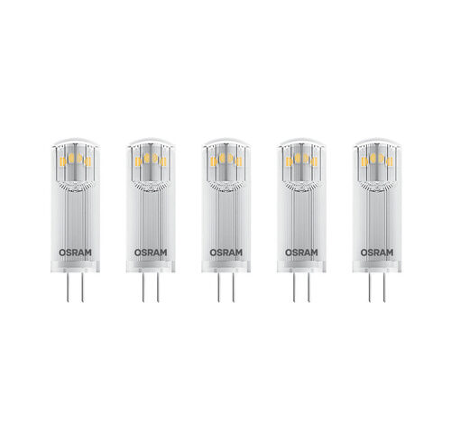 OSRAM 5er-Pack 1,8-W-G4-LED-Lampen, warmweiß, 12 V AC