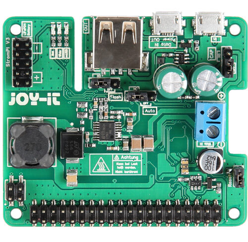 Joy-IT StromPi 3, Stromversorgung und USV für Raspberry Pi