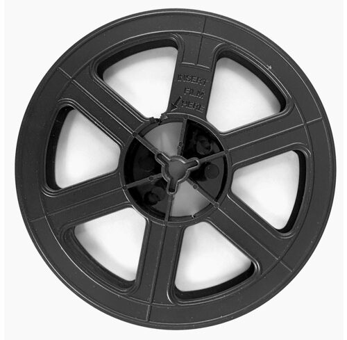 reflecta Ersatzspule für Super-8-Filme, geeignet für Super 8, Normal 8, Super 8+