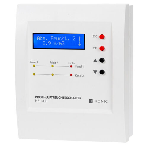 Profi-Luftfeuchteschalter PLS 1000 mit 2 Sensoren