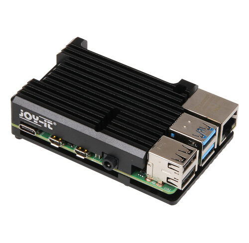 Joy-IT Armor Gehäuse "Block" für Raspberry Pi 4, Schutz und Kühlung zugleich