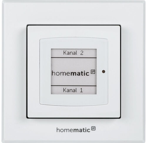 ELV Bausatz Homematic IP Wandtaster mit E-Paper-Statusdisplay HmIP-WRCD