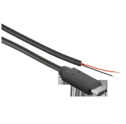 Joy-IT USB-Typ-C-Stromkabel mit offenem Kabelende (Doppellitze), K-1473