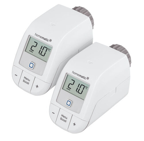 Homematic IP Smart Home 2er-Set Heizkörperthermostat basic HmIP-eTRV-B-2