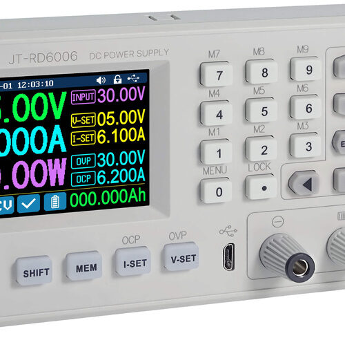 Joy-IT Step-down-Gleichspannungs-Netzteil JT-RD6006, 0-60 V/0-6 A, max. 360 W