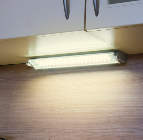 Heitronic Schwenkbare LED-Unterbauleuchte MIAMI, 5 W, 370 lm, warmweiß, 35 cm
