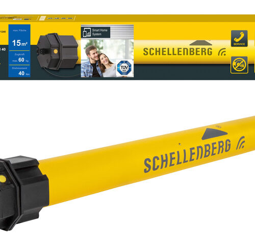 Schellenberg Funk-Rollladenmotor Premium 40 Nm Maxi, SW60