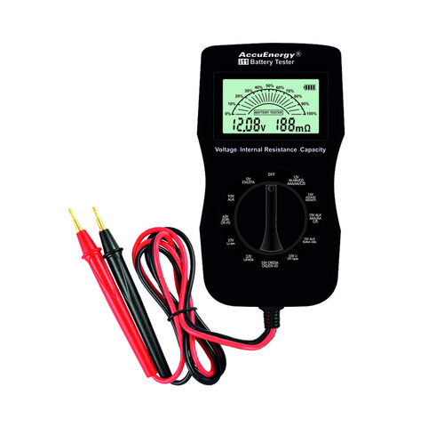 AccuEnergy Battery Tester i11, hochwertiges Batterie- und Akku-Messgerät